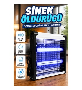 UV LED Elektrikli Sinek ve Uçan Böcek Öldürücü – Enerji Tasarruflu Kimyasalsız Kullanım