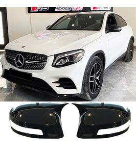 Mercedes GLC X253 Batman Yarasa Ayna Kapağı Parlak Siyah ABS 2015 ve üzeri