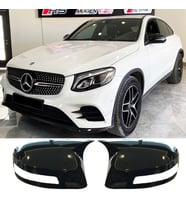 Mercedes GLC X253 Batman Yarasa Ayna Kapağı Parlak Siyah ABS 2015 ve üzeri