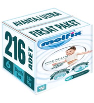 Molfix Premium Bebek Bezi Beden:6 (15+KG) Extra Large 216 Adet Avantaj Ultra Fırsat Pk