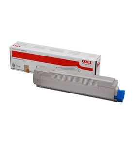 Oki MC853-MC873-MC883  7.300 Sayfa Cyan Mavi Toner 45862839 (Siyah)