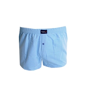 Mode XL Büyük Beden Erkek Boxer Desenli Poplin 6348 Kahverengi