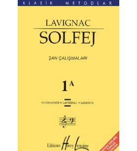 Lavignac 1A Solfej Kitabı