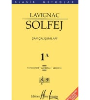 Lavignac 1A Solfej Kitabı