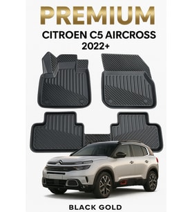 Citroen C5 Aircross 2017-2022 Uyumlu 3D Oto Paspas Premium