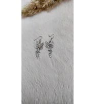 Yeni Moda Küpe Melek Kanadı Dans Peri Kız Tasarım Sallantılı Küpe