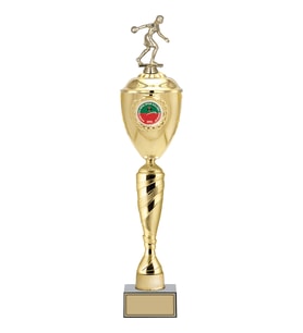 ODAK KUPA - Figürlü Kupalar - Bowling Kadın Figürlü Kupalar FG-083 B - 63 cm