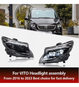 Mercedes Vito W447 Facelift Ön Far Seti Led 2024 Sonrası Uyumlu