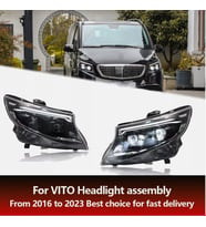 Mercedes Vito W447 Facelift Ön Far Seti Led 2024 Sonrası Uyumlu