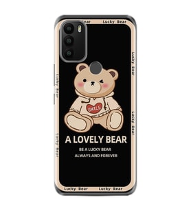 GM 21 Plus Kılıf HD Resim Baskılı Lovely Bear StKd -094