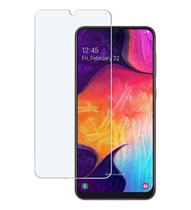 Samsung Galaxy A20 Uyumlu Ekran Koruyucu Screen Protector Tempered Glass Kristal Netliğinde %100 HD Görüntü, Yüksek Kalite Kırılmaz Temperli Cam (Şeffaf)