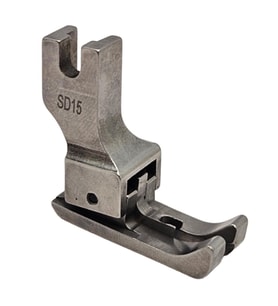 Düz Makine Geniş Tabanlı Çiftli Çima Ayak 1.5mm / SD15