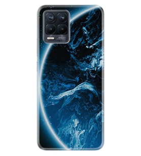 8 8 Pro Kılıf Silikon Desen Özel Seri Blue Planet 1610