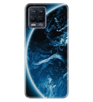 8 8 Pro Kılıf Silikon Desen Özel Seri Blue Planet 1610