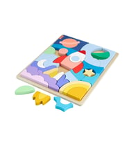 HXY42 Fisher-Price Ahşap Uzay Yapboz