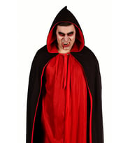 Halloween Pelerin Çift Taraflı Kapüşonlu 90cm