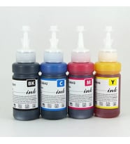Photo print®  Epson Epson L355 Uyumlu 4 Renk Kaliteli Mürekkep Seti (Çok Renkli)