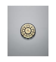 Minimal Style Siyah-Gold Pleksi Dekoratif Duvar Saati - Sessiz Mekanizma (Altın)