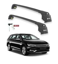 Turtle Volkswagen Passat Alltrack (B8) 2015-2023 Ara Atkı Air2 Siyah