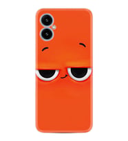 X5 Kılıf Resimli Desenli Silikon Platinium Series Orange 1830