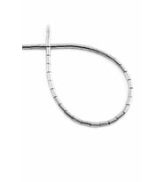Hematit Doğal Taş Parlak Gümüş Silindir Kesim 2x4mm Dizi