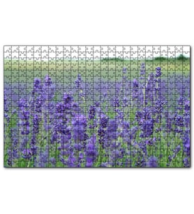 Cakapuzzle Yeşil Çayırlar ve Lavantalar  Puzzle Yapboz MDF (Ahşap) (120 Parça)