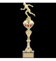 ODAK KUPA - Figürlü Kupalar - Atletizm Kadın Figürlü Kupalar FG-064 B - 48 cm