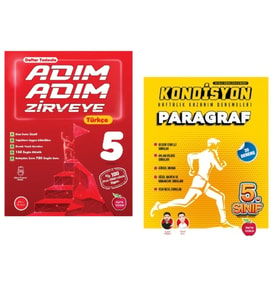 Newton Yayınları 5.Sınıf Adım Adım Zirveye Türkçe + Paragraf Deneme