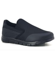Makosen Triko Bağcıksız Erkek Günlük Ayakkabı, Siyah, Slip-On Stil Tarz2155