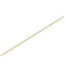 Diamond Line-Gülaylar 14 Ayar Sarı Altın Trend Zincir Bileklik