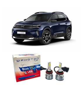 Citroen C5 Aircross Led Xenon Uzun Far Ampulü HB3 9006 Duo Yeni Seri Beyaz
