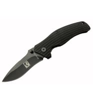 Yele M446 Siyah Kamp Çakı 20cm - Yarı Otomatik, Kemerlikli