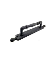 Antika Tarz Dekoratif Pirinç Misket Çekme Kapı Kolu - 223x33 mm, Oksit TG-V 5553
