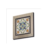 İtalyan Deseni Baskılı MDF Magnet 7X7