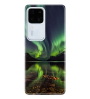 Vivo V30 Kılıf Desenli Silikon Kuzey Işıkları 1327