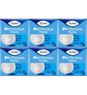 Tena ProTection Pants Plus Emici Külot Yetişkin Bezi XL - Ekstra Büyük - Extra Large 72 Adet