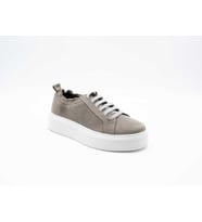 FreeFoot 221150 Nubuk Açık Gri kadın Sneaker
