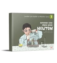 Kafasına Elma Düşen Çocuk Newton - Çocuklar için Kaşifler ve Mucitler Serisi 3
