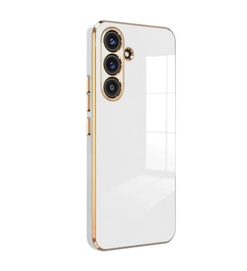 Samsung Galaxy S25 Kılıf Volet Silikon - Beyaz
