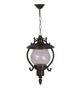 AVONNI BFE-68205-BSY Siyah Boyalı Dış Mekan Aydınlatma E27 ABS Akrilik Cam 25cm