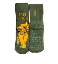 ÇİMPA ASLAN KRAL FİGÜRLÜ HAVLU ÇORAP - UNISEX (Karışık)