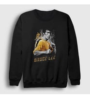 Presmono Unisex Siyah Tracksuit Bruce Lee Sweatshirt 256978tt