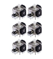 6 ADET XBOX 360 Analog Motor Joystick XBOX 360 Kol Tamiri İçin Yedek Parça (Gri)