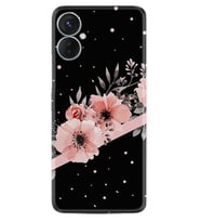 Tecno Spark 9T Kılıf Resimli Desenli Baskılı Silikon Flowers Dots 1423