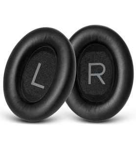 Lexroo BOSE ile Uyumlu QuietComfort 45 & Quiet Comfort SE için Suni Deri Kulaklık Pedi Hafızalı
