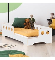 Markaawm Montessori Yatak Çocuk Yatak Mdf Karyola (Beyaz)