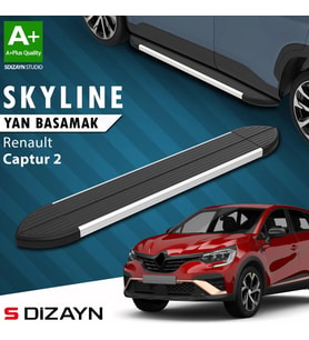 S-Dizayn Renault Captur 2 Skyline Aluminyum Yan Basamak 183 Cm 2020 Üzeri A+ Kalite