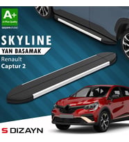 S-Dizayn Renault Captur 2 Skyline Aluminyum Yan Basamak 183 Cm 2020 Üzeri A+ Kalite