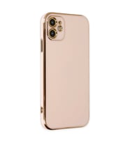 iPhone 12 Kılıf Volet Silikon - Pembe