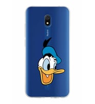 Xiaomi Redmi 8A Uyumlu Kapak Donald Duck Tasarımlı Şeffaf Silikon Kılıf